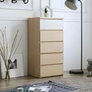 [핫트랙스]보루네오 하우스 아르메 콤비 600 5단 서랍장