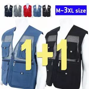 [하프클럽/더빅보스]GP쿨A망사조끼(1+1)_여름