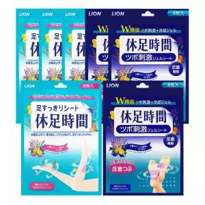 휴족시간 쿨링시트24매 + 지압쿨링시트12매 일본 발바닥 파스 종아리 다리에 붙이는 수액 패치 발지압 자극