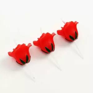 장미꽃 생일초 3p 레드 서프라이즈 생일파티 레터링