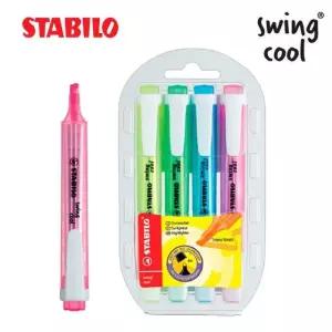 고품질 빌로 4색세트 형광펜 스윙쿨 일반칼라 275 (WFJQLH9)