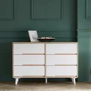 도도스 심플라운드 와이드1200 3단 서랍장(DO_034)