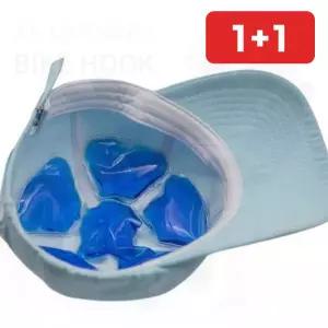 작업용 붙이는 헬멧쿨러 라이더 두피쿨링 모자 아이스팩 여름  1+1