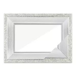 5x7 사진액자 (앤틱 퓨어실버) 가족웨딩인테리어탁상 (KYR-WB6076E)