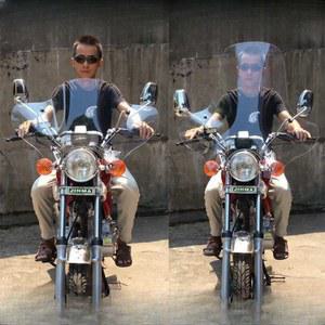 오토바이 윈드 스크린 125 스쿠터 쉴드 윈도우 150 바람막이