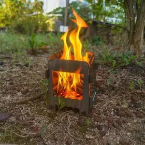 캠핑용 접이식 미니 화롯대 화로대 야외용