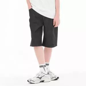 [보리보리/오션스카이]남아 블랙 5부 데님 팬츠-ECJB2611E03