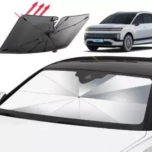 차량용햇빛가리개 아이오닉9 우산형 햇빛가리개 링타입 블랙박스형