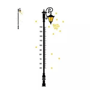 (제스트)모던키재기스티커 가로등 대형스티커 인테리어스티커