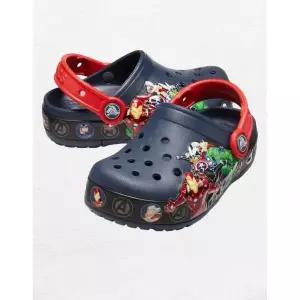 [크록스]키즈 어린이 불빛 샌들 / 펀랩 마블 밴드 라이트 클로그 205507-410 물놀이 아쿠아