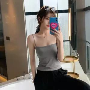 [라일리여성언더웨어] Rly 올인원 노와이어 캐미솔 끈나시 2 08 나시 티