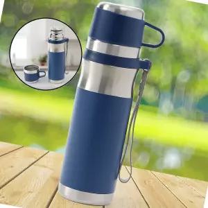 글로 티보틀 보온병 500ml 블루 보온보냉병 커피보온