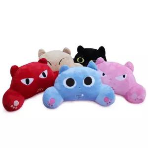 헬로캣 허리 쿠션 EF등받침 편한등베개 등받이 의자 등베개