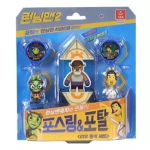 오로라 런닝맨2 포스링 포탈 리우 롱키 세트장식피규어 캐릭터장난감 캐릭터어 미니어처 어쳐어 규어 수집