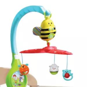 멜로디 모빌 비지비 전동 침대 회전 형 신생아 아기