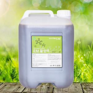 EM 활성액 19리터(L)/이엠 발효액 원액 용액 효소 유용 미생물