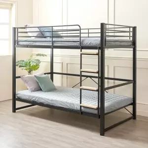 에보니아 토리노 철제 2층 침대 프레임 싱글 슈퍼싱글 / 철재 이층 침대 성인 어린이 키즈 기숙사