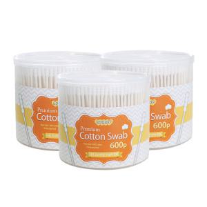 나모 신생아 면봉 600매 x3개 / 순면 유아 아기 키즈