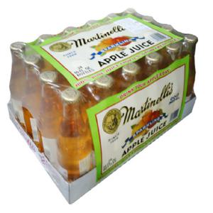 [CO(가공식품(커피/차/음료))]MARTINELLIS 스파클링 사과주스 296ML 24병 [택배시파손가능!!]