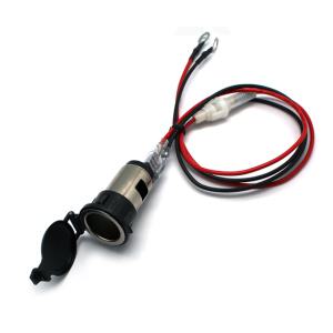 시거잭 1구 플라스틱캡 라인연결 매립용 시거소켓