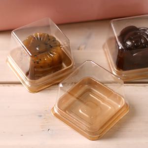 국산 두쫀쿠 포장 케이스 용기 황금 1구 30개 / 떡 양갱 화과자