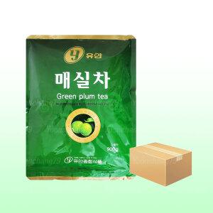 유안 매실차 900g x 12개 1박스 자판기용 홍차 에이드