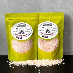 [푸리오]히말라야핑크솔트 소금 지퍼백 300g (굵은소금,고운소금)