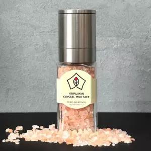 [푸리오]히말라야 핑크소금 세라믹그라인더 100g