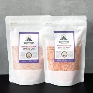 [푸리오] 히말라야핑크 소금 리필용 굵은소금 500g + 고운소금 500g