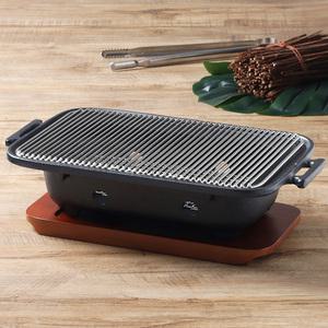 가노야 가정용 숯불 미니화로 받침세트 캠핑 화로 바베큐그릴