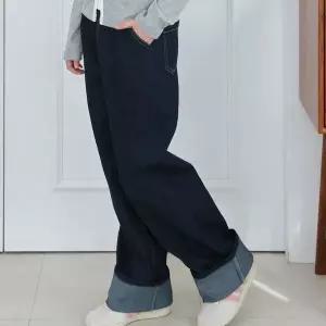 [모데쯔][공용특가] 주니어 10대 롤업 데님 청바지 등교 10대 초등여아 남아