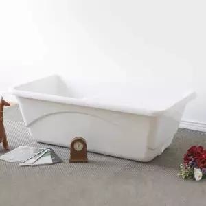 퍼스파 6kg 베이직 아크릴 이동식욕조 1000 1500 외 반신욕