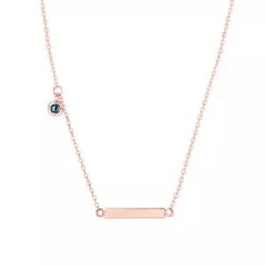 14k 바스틱 다이아몬드 목걸이