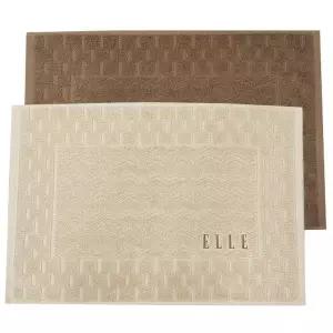 [다주타올]엘르 타올 발매트 1장 순면 발수건 발타올 국내생산 무형광 고급 제품