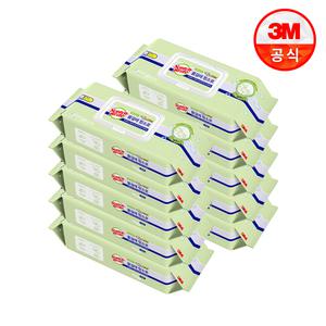 [3M] 대형 베이직 더블액션 물걸레 청소포 플러스 30매 X 10팩 (300매) /정전기청소포 물걸레청소포 대형 원형물걸레