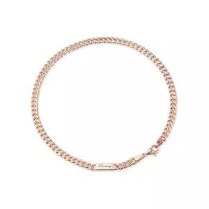 [도로시] 14k 데일리 민체인 이니셜 발찌_22cm