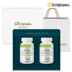 [롯데백화점]로니웰 [로니웰] 바디케어 다이어트 카테킨 60정 2개입 선물세트