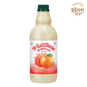 대상 복음자리 자몽베이스 1.8kg 음료 에이드 농축액