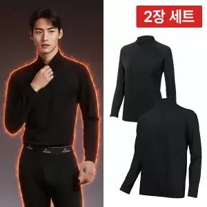 [하프클럽/리카타]2장/ 리카타 네로히터 방한 남성 여성 상의 스포츠 골프 기능성 이너웨어 C23303