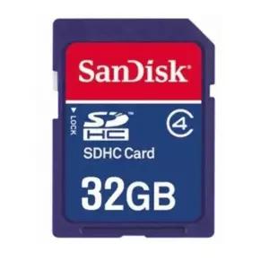 샌디스크 SD카드메모리 카드 32기가 SDHC CLASS4 디카 카메라 네비게이션 노트북 32GB 정품