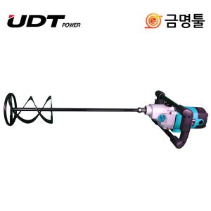 UDT UX-140 전기믹싱드릴 1400W 믹싱날포함 시멘트혼합 믹서드릴