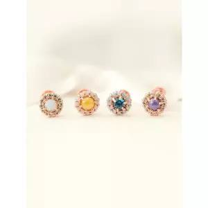 [미니멀피어싱]14K 캔디 원석 라블렛 피어싱