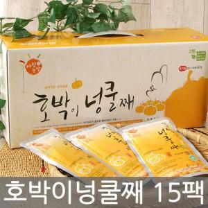 아람농장 아람 호박이넝쿨째 파우치  (120ml 15팩) 4박스