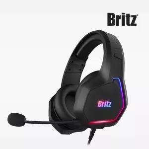 브리츠 K3 게이밍 USB 헤드셋 7.1채널 RGB 인터넷강의 어학용 컴퓨터 PC헤드셋