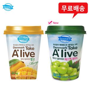 얼라이브 250mlx24컵(망고12+머스캣청포도12) 무배