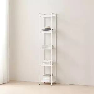 동서가구 시몬 시스템 철제 드레스룸 400 4단 선반장 DF923355