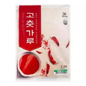 류씨네 중식용 고춧가루 매운맛 2.5kg