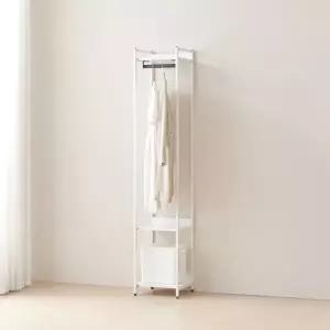 동서가구 시몬 시스템 철제 드레스룸 400 1단 행거 옷장 DF923579