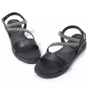 갤러리아 세라 여성 소가죽 캐주얼 메리제인 스트랩 샌들힐 TCS23413 컬러 2종