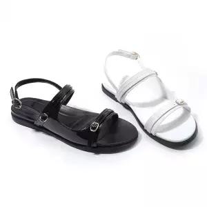갤러리아 세라 여성 소가죽 캐주얼 스트랩 샌들 TCS23806 컬러 2종 1CM